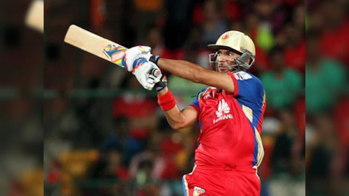 Yuvraj stars again as RCB beat DD to keep playoff hopes alive – Firstpost