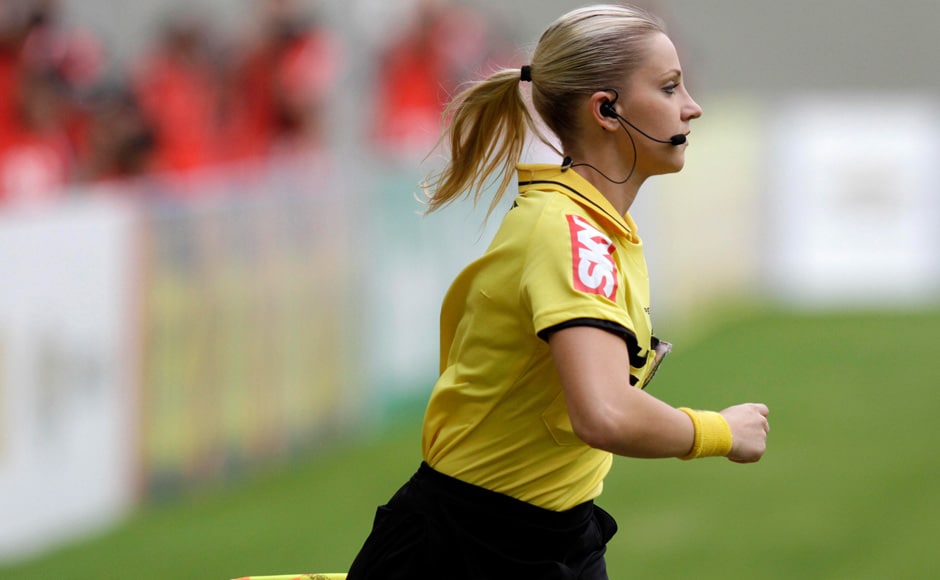 Images Is This Brazilian The Hottest Football Referee On The Planet Sports News Firstpost 
