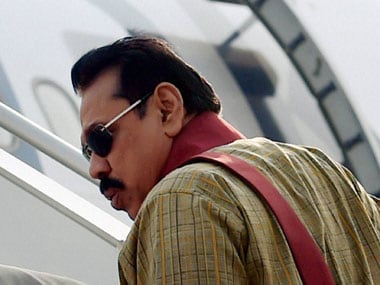 File image of Mahinda Rajapksa. PTI