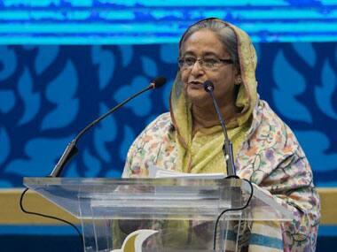 Sheikh Hasina. AFP