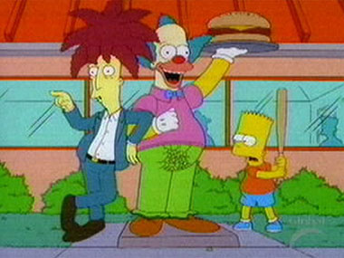 Grampa or Krusty? Who's going to go in Simpsons' Yellow Wedding? Grampa or Krusty? Who's going to go in Simpsons' Yellow Wedding?