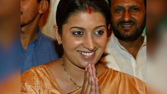 Judge me by my work: Smriti Irani on remarks against her
