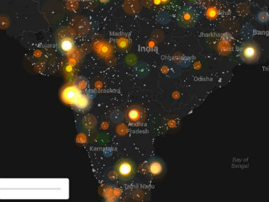 Check out this map showing how India tweeted about polls Check out this map showing how India tweeted about polls