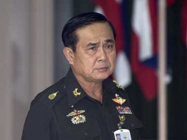Thai army chief Prayuth Chan-ocha declares himself acting PM Thai army chief Prayuth Chan-ocha declares himself acting PM