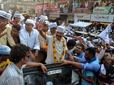 AAP's Varanasi candidate Arvind Kejriwal. Reuters