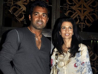 Paes and Pillai in this file photo. AFP