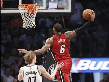 LeBron scores 49, Heat take 3-1 lead over Nets LeBron scores 49, Heat take 3-1 lead over Nets
