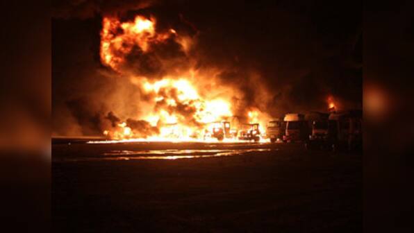 Pak: Militants attack NATO supply to Afghanistan, two killed