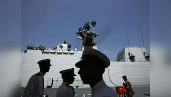 Foreign merchant vessel scraps INS Kora off Vishakhapatnam coast