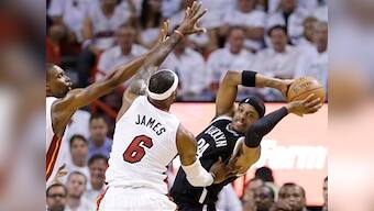 Heat and Spurs win at home to go up 2-0 