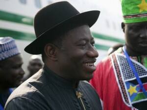 Nigerian President Goodluck Jonathan