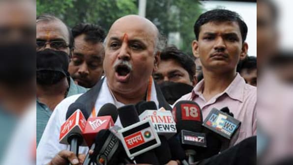 Muslims, Christians in India were Hindus, says VHP president Togadia