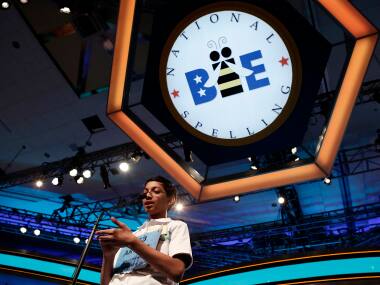 Arvind Mahankali who the Scripps National Spelling Bee contest last year. Reuters