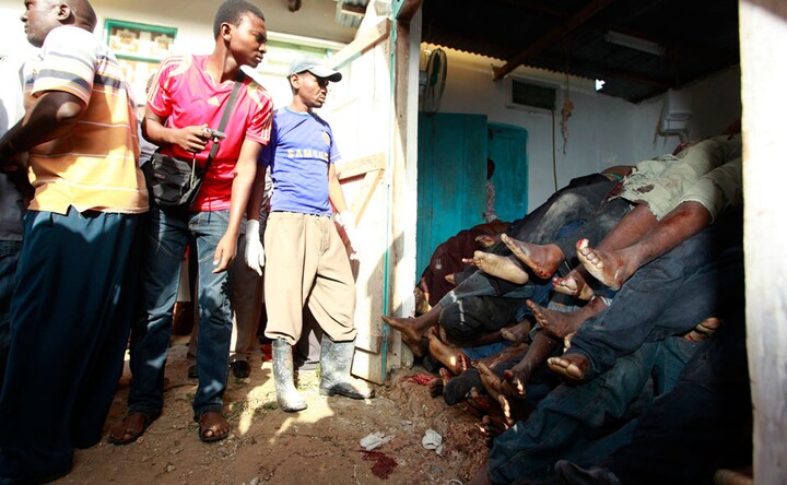 Photos: Islamist gunmen kill 48 in Kenya while they watched World Cup 