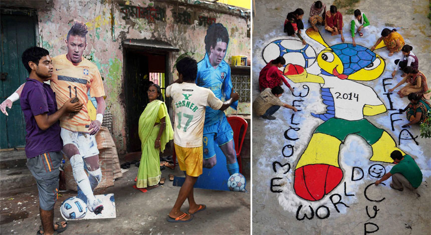 Haircuts, cutouts and rangolis: Here's how India is preparing for the World Cup Haircuts, cutouts and rangolis: Here's how India is preparing for the World Cup