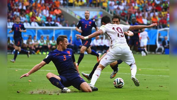 World Cup photos: Netherlands rout Spain 5-1