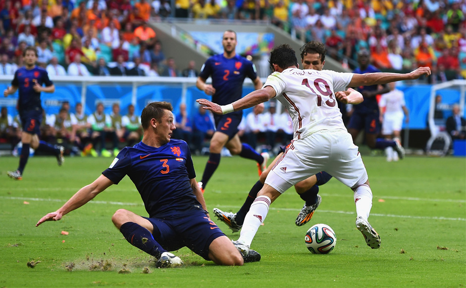 World Cup photos: Netherlands rout Spain 5-1 World Cup photos: Netherlands rout Spain 5-1