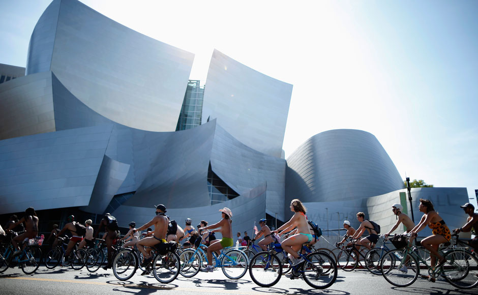 Photos: Why these bikers choose to ride out naked in Los Angeles Photos: Why these bikers choose to ride out naked in Los Angeles