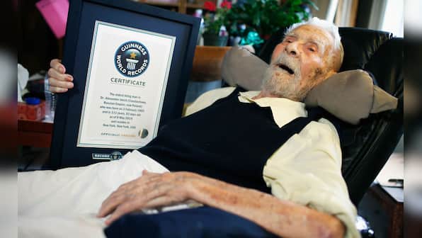 Photos: Aged 111, world's oldest man and parapsychology author dies