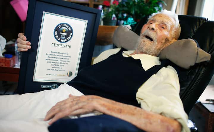 Photos: Aged 111, world's oldest man and parapsychology author dies