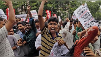'Where is acche din?' Protests against rail fare hike in India