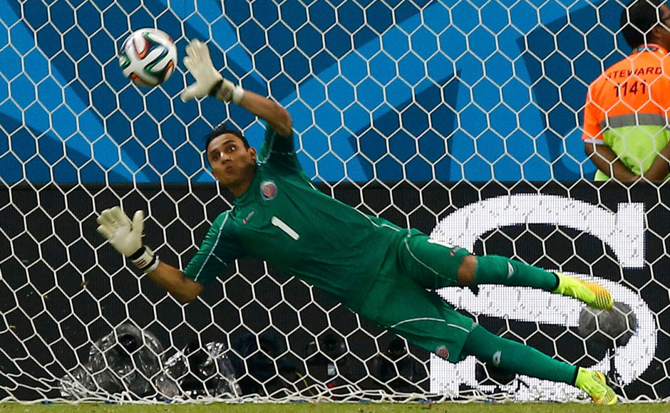 Photos: Goalie Keylor Navas shines as Costa Rica end Greece World Cup hopes Photos: Goalie Keylor Navas shines as Costa Rica end Greece World Cup hopes