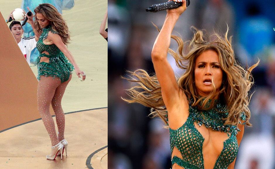 Dancers perform during the opening ceremony of the 2014 soccer World Cup ahead of the group A match between Brazil and Croatia, the opening match of the tournament, in the Itaquerao Stadium in Sao Paulo, Brazil, Thursday, June 12, 2014. (AP Photo/Frank Augstein)