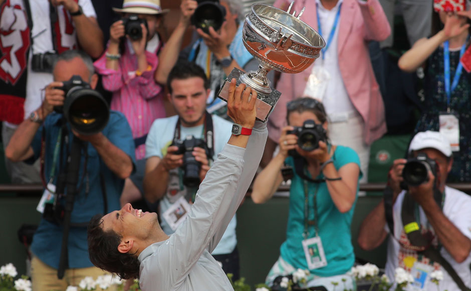 Photos: Nadal beats Djokovic for fifth consecutive French Open title Photos: Nadal beats Djokovic for fifth consecutive French Open title