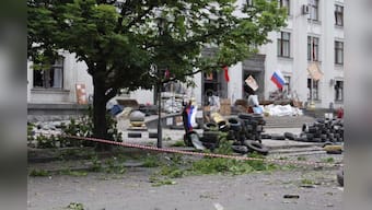 Russia, NATO trade accusations over Ukraine crisis