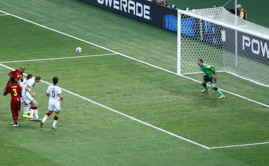 It took just three minutes for Ghana to bounce back as Andre Ayew drew them level with a thumping header off a wonderful Harrison Afful cross. Reuters