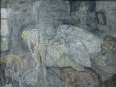 Picassos The Blue Room reveals hidden painting of a man
