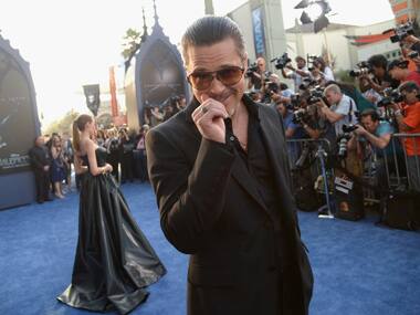 Brad Pitt and Angelina Jolie at the World Premiere of Disney's 