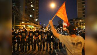 Brazil: Cops use tear gas, stun grenades to break up anti-world cup protest