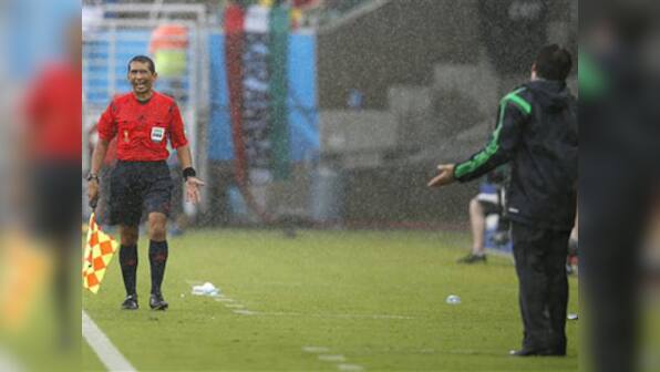 Not Neymar, not RVP, not Iniesta: Referees steal the spotlight at WC 2014