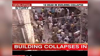 Delhi: Building comes crashing down, 10 people killed 