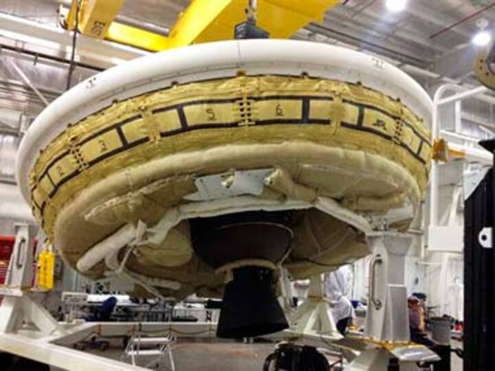 NASA to test 'flying saucer' that will be flown to Mars