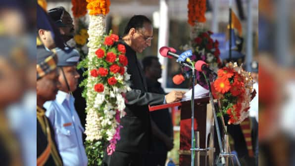 E S L Narasimhan sworn in as the Governor of Telangana