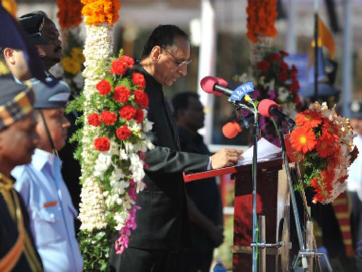 E S L Narasimhan sworn in as the Governor of Telangana E S L Narasimhan sworn in as the Governor of Telangana