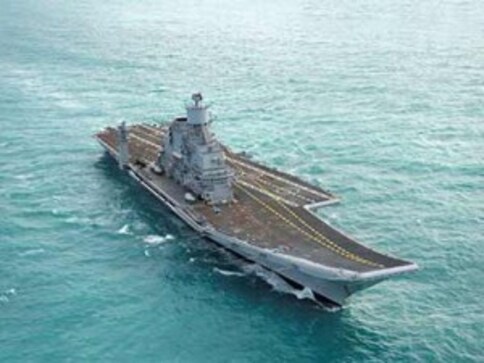 Refuelling barge for Indian Navy warship INS Vikramaditya launched; ship to deliver fuel to aircraft mid-sea Refuelling barge for Indian Navy warship INS Vikramaditya launched; ship to deliver fuel to aircraft mid-sea