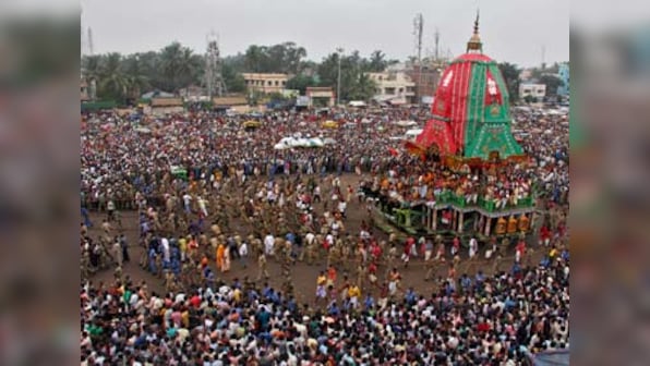 Puri Ratha Yatra witnesses massive turnout of 7 lakh people