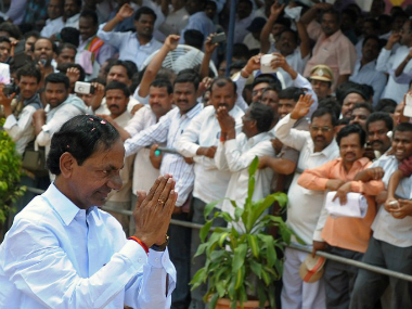 KCR can even be Hitler's grandfather to stop injustice: Telangana CM KCR can even be Hitler's grandfather to stop injustice: Telangana CM