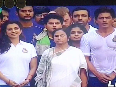 Didi was the real star at KKR party in Eden Gardens Didi was the real star at KKR party in Eden Gardens