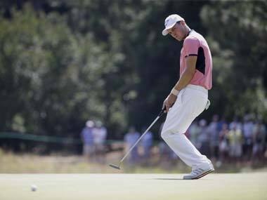Martin Kaymer sagged but did not sink on day three of the US Open. AP