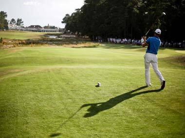 Martin Kaymer surprised himself with a 65 in the first round. AP