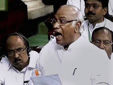 Mallikarjun Kharge. PTI