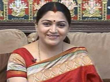 Kushboo quits DMK, says she felt "sidelined" Kushboo quits DMK, says she felt "sidelined"