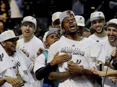 Spurs' Leonard wins NBA Finals MVP[1]