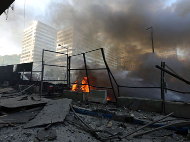 Al Qaeda faction kills nine in Lebanon in suicide blasts Al Qaeda faction kills nine in Lebanon in suicide blasts