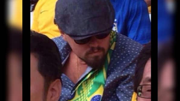 The Great DiCaprio: Leo gets sheikh's yacht to watch World Cup in style