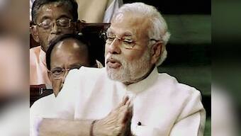 In maiden Parliament speech Modi reaches out to Muslims